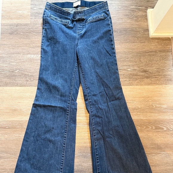 Anthropologie Pilcro pull on wide leg jeans - Picture 4 of 6